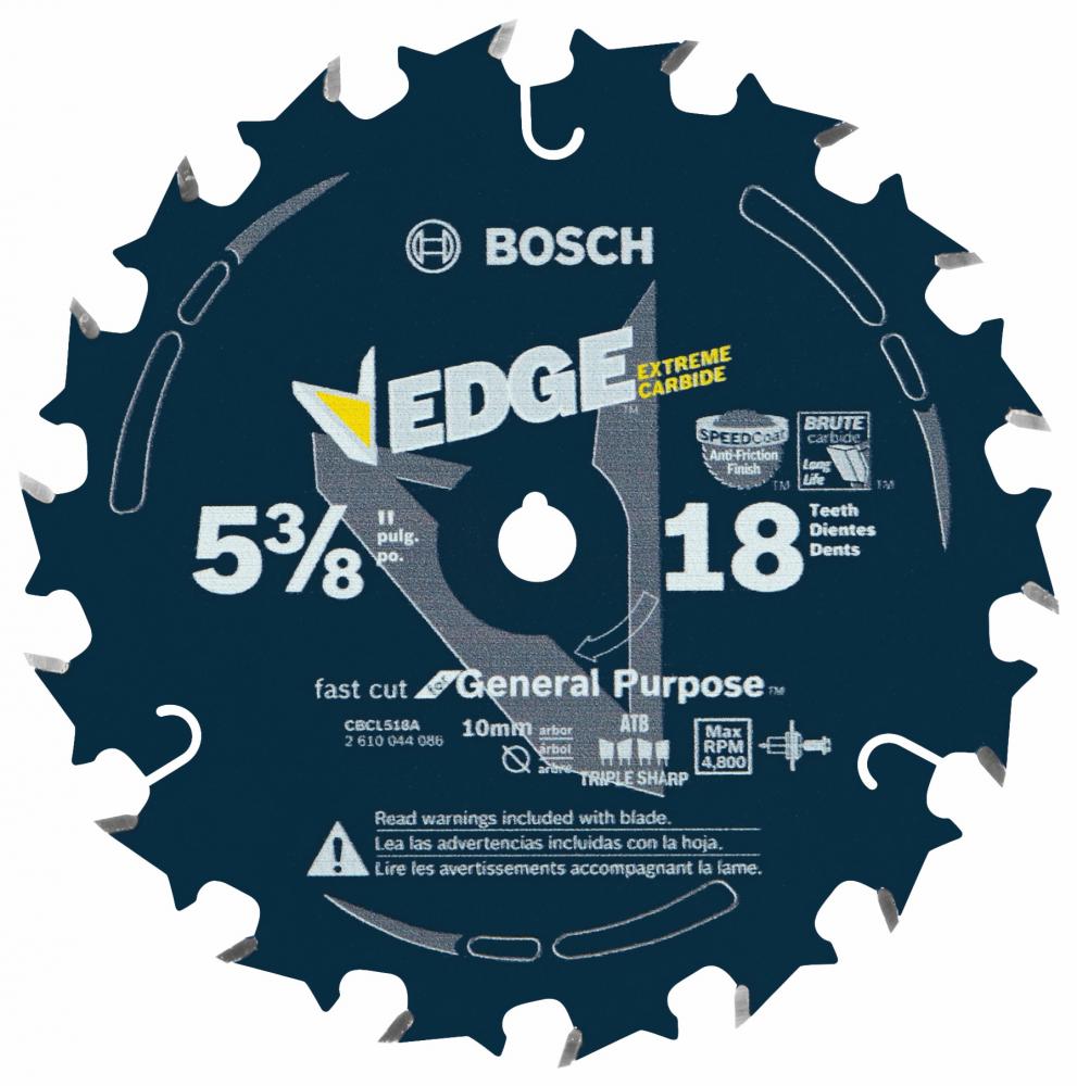 Lame de scie circulaire Edge de 5-3/8 po