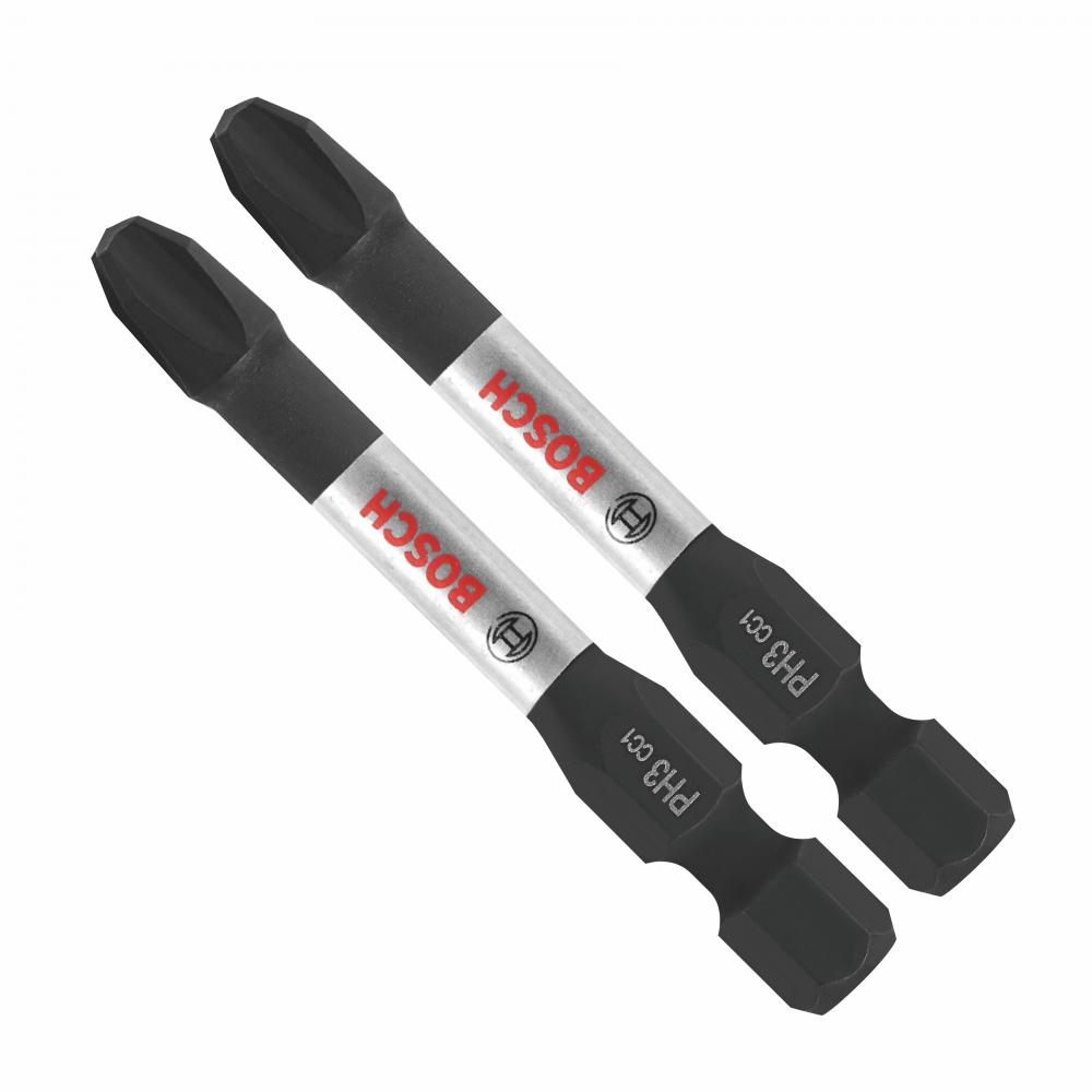 2 embouts longs Phillips® n°3 de 2 po