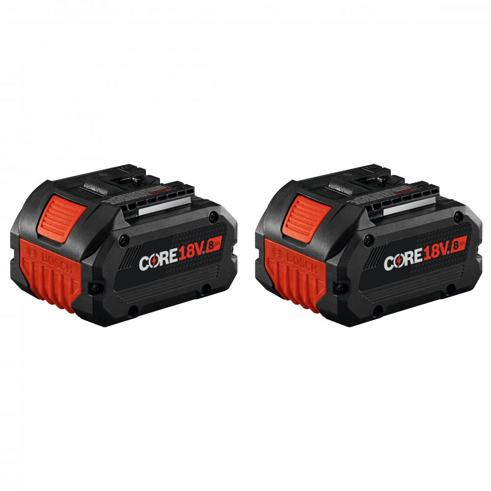 Pack de 2 batteries 18V High Power de 8 Ah