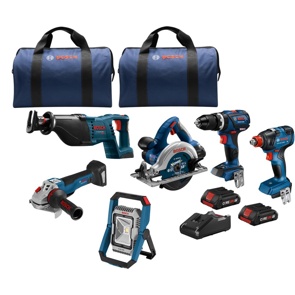Ensemble de 6 outils 18 V