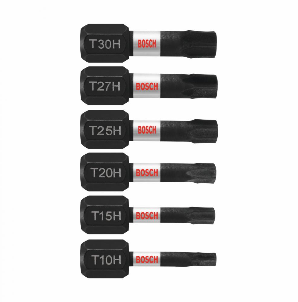 Ensemble de 6 embouts courts Torx® de 1 po