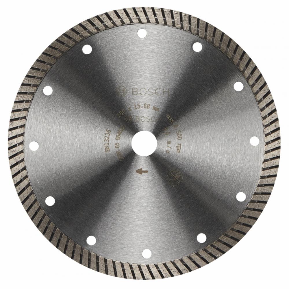 Disque diamanté à couronne turbo de 7 po