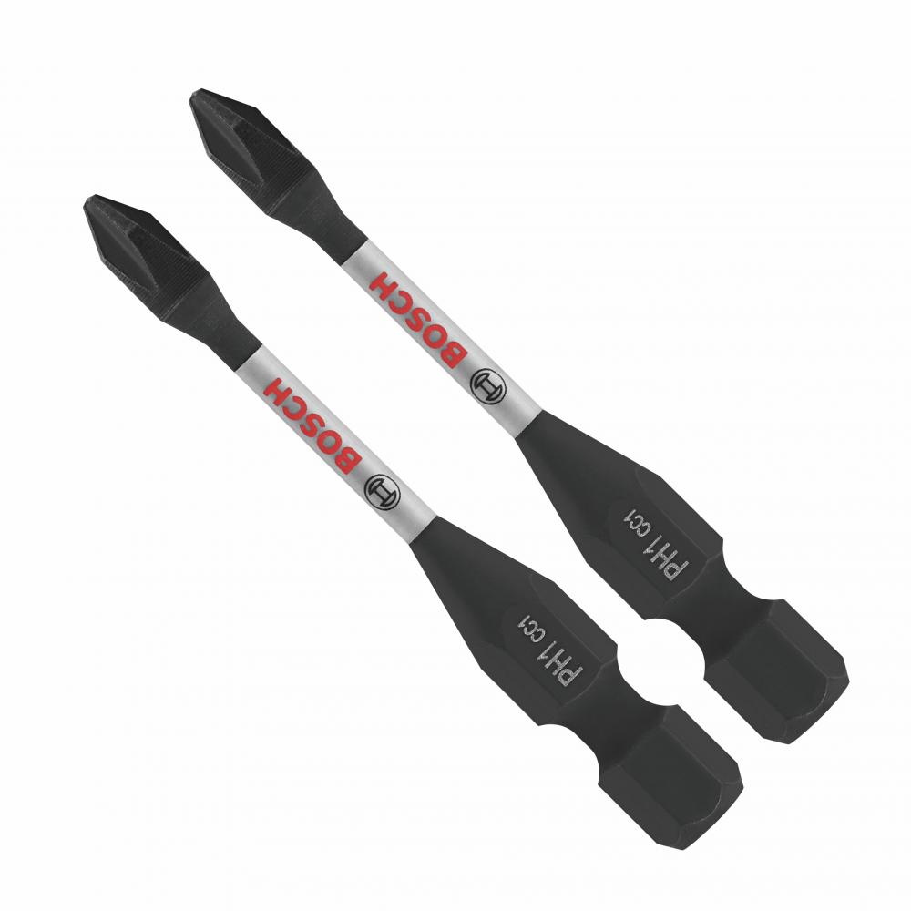 2 embouts longs Phillips® n°1 de 2 po