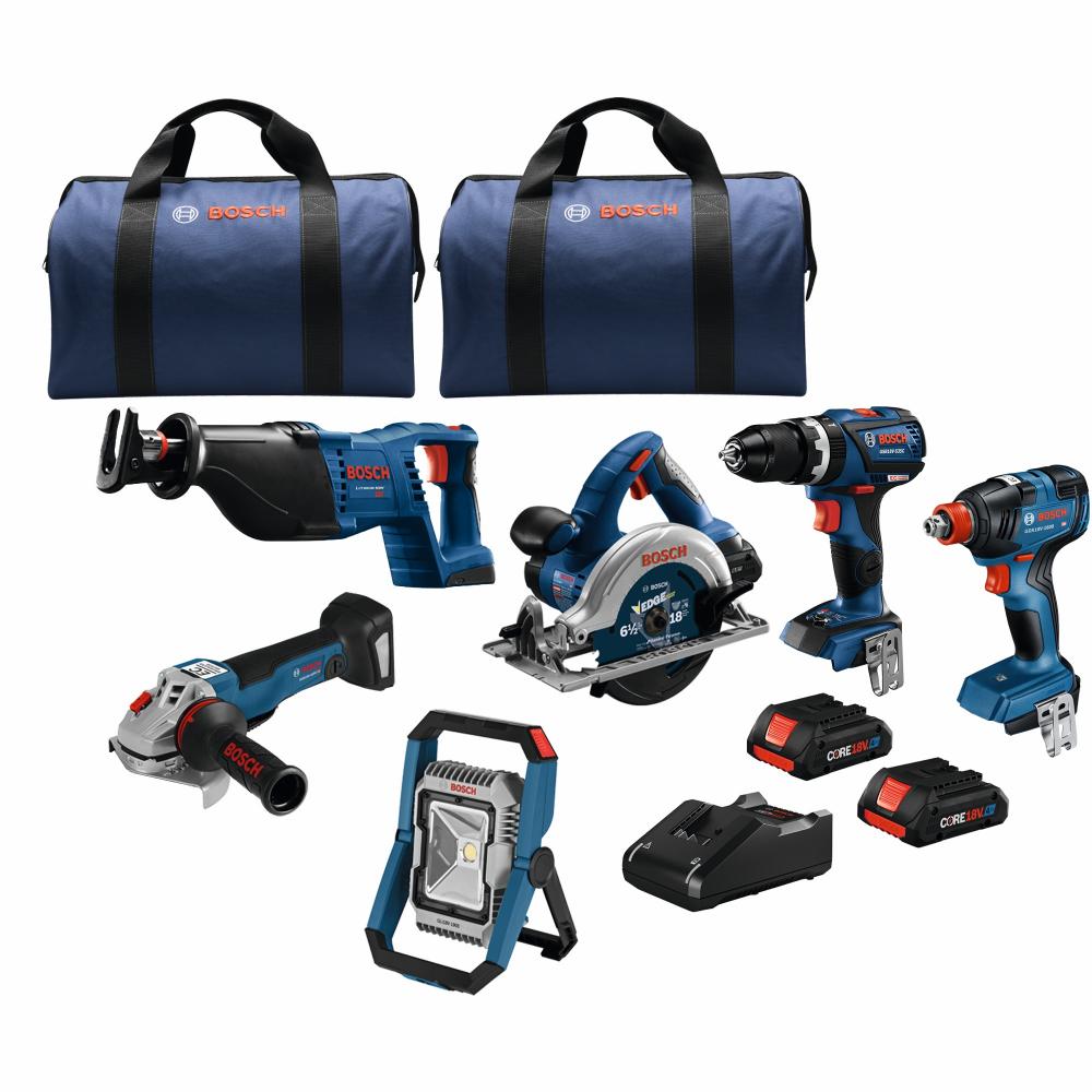 Ensemble de 6 outils 18V