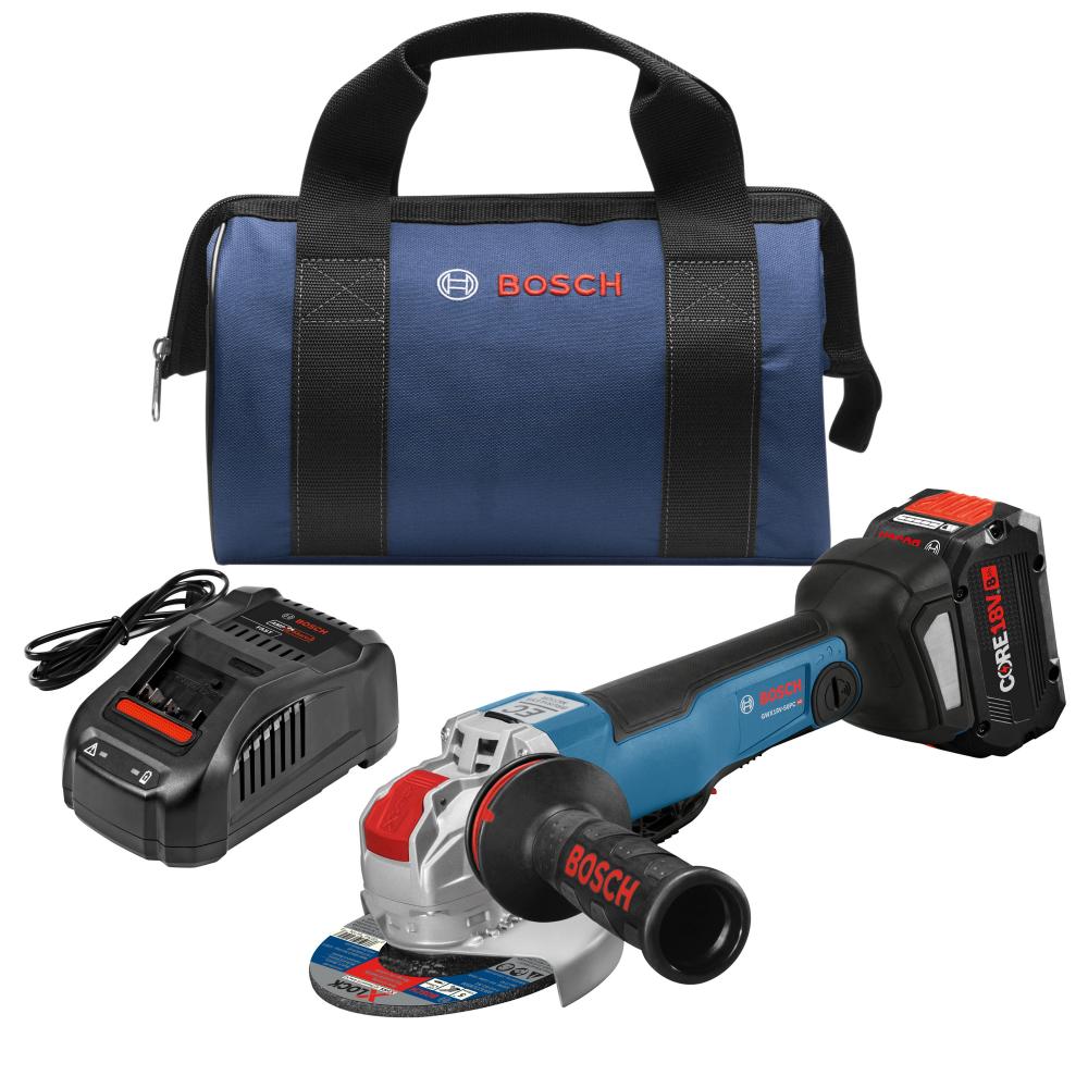 Ensemble rectifieuse angulaire 18V de 4-1/2 - 5 po