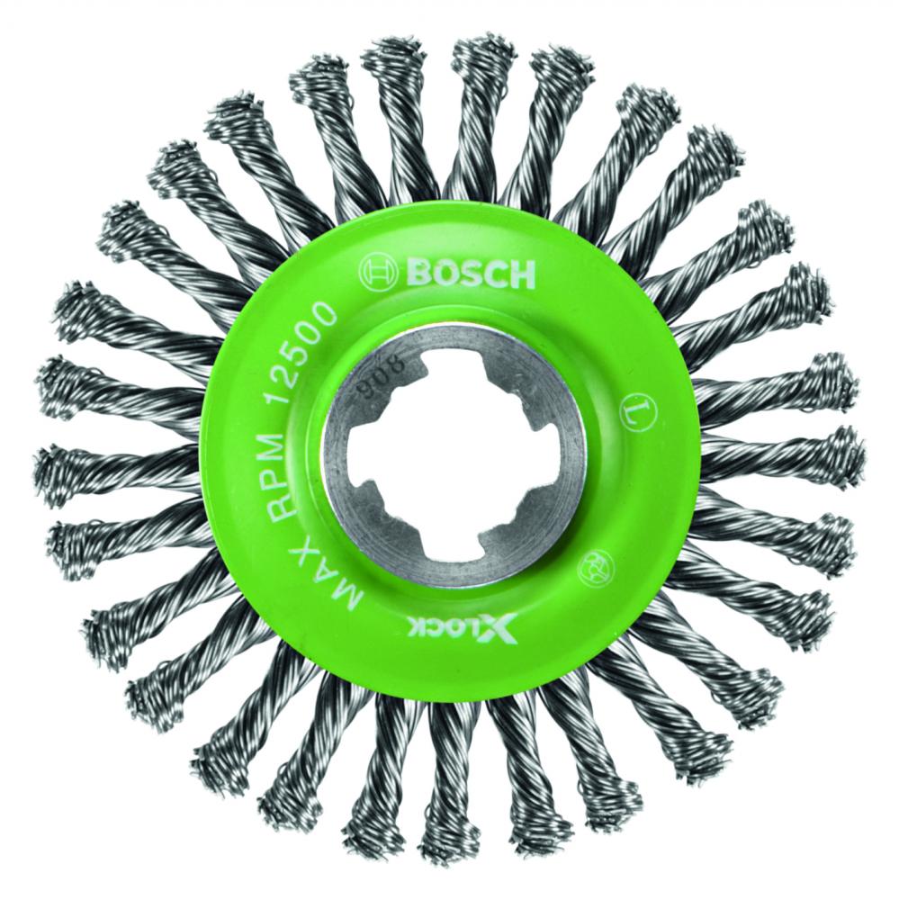 Brosse circulaire X-LOCK de 4-1/2 po
