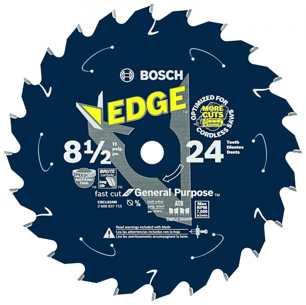 Lame de scie circulaire Edge de 8-1/2 po