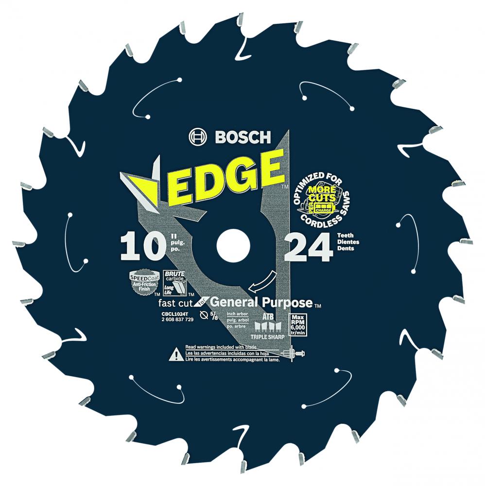 Lame de scie circulaire Edge de 10 po