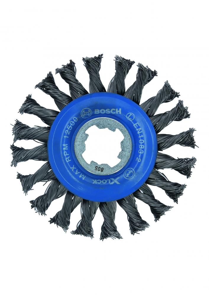 Brosse circulaire X-LOCK de 4-1/2 po