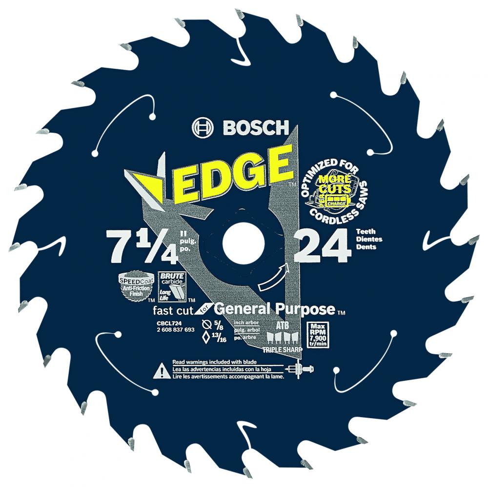 Lame de scie circulaire Edge de 7-1/4 po