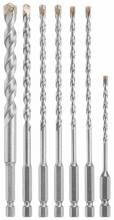 Bosch LBHXS7U - Ensemble de 7 forets pour marteau perforateur ronds