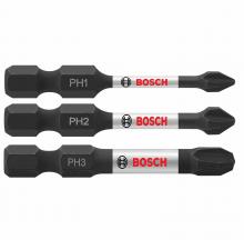 Bosch ITPHV203 - Ensemble d'embouts longs Phillips® de 2 po