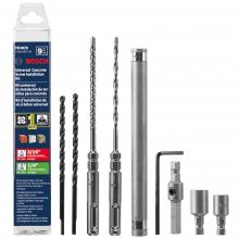 Bosch TCHC9 - Kit universel de 9 pièces pour vis à béton