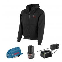 Bosch GHH12V-20XXLN12 - Ensemble veste à capuche chauffante 12 V Max - Taille XXL