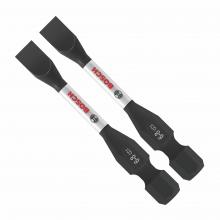 Bosch ITDSL68202 - 2 embouts longs plats n°6-8 de 2 po