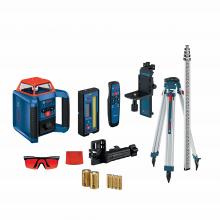 Bosch GRL2000-40HVK - Ensemble laser rotatif à nivellement automatique