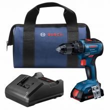 Bosch GSB18V-490B12 - Ensemble perceuse-visseuse à percussion 18V de 1/2 po