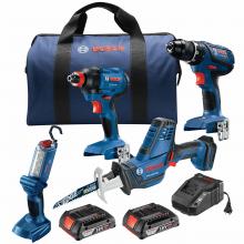 Bosch GXL18V-496B22 - Ensemble de 4 outils 18 V