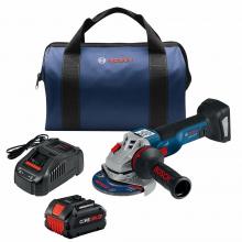 Bosch GWS18V-10B14 - Ensemble rectifieuse angulaire 18V de 4-1/2 – 5 po