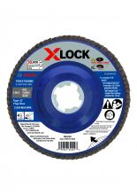 Bosch FDX2745080 - Disque à lamelles X-LOCK de 4-1/2 po, grain 80