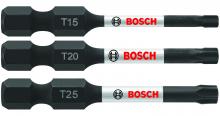 Bosch ITTV203 - Ensemble de 3 embouts de vissage de 2 po