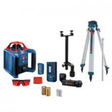 Bosch GRL900-20HVK - Ensemble de laser rotatif, horizontal et vertical, à nivellement automatique