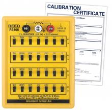 ITM - Reed Instruments R5408-NIST - REED R5408-NIST Boîte à décades de résistance, avec certificat d'étal