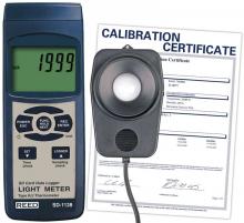 ITM - Reed Instruments SD-1128-NIST - REED SD-1128-NIST Luxmètre enregistreur de données de série SD, 100 000 lux