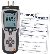 ITM - Reed Instruments R3001-NIST - REED R3001-NIST Anémomètre de tube pilote et manomètre différentiel avec vo