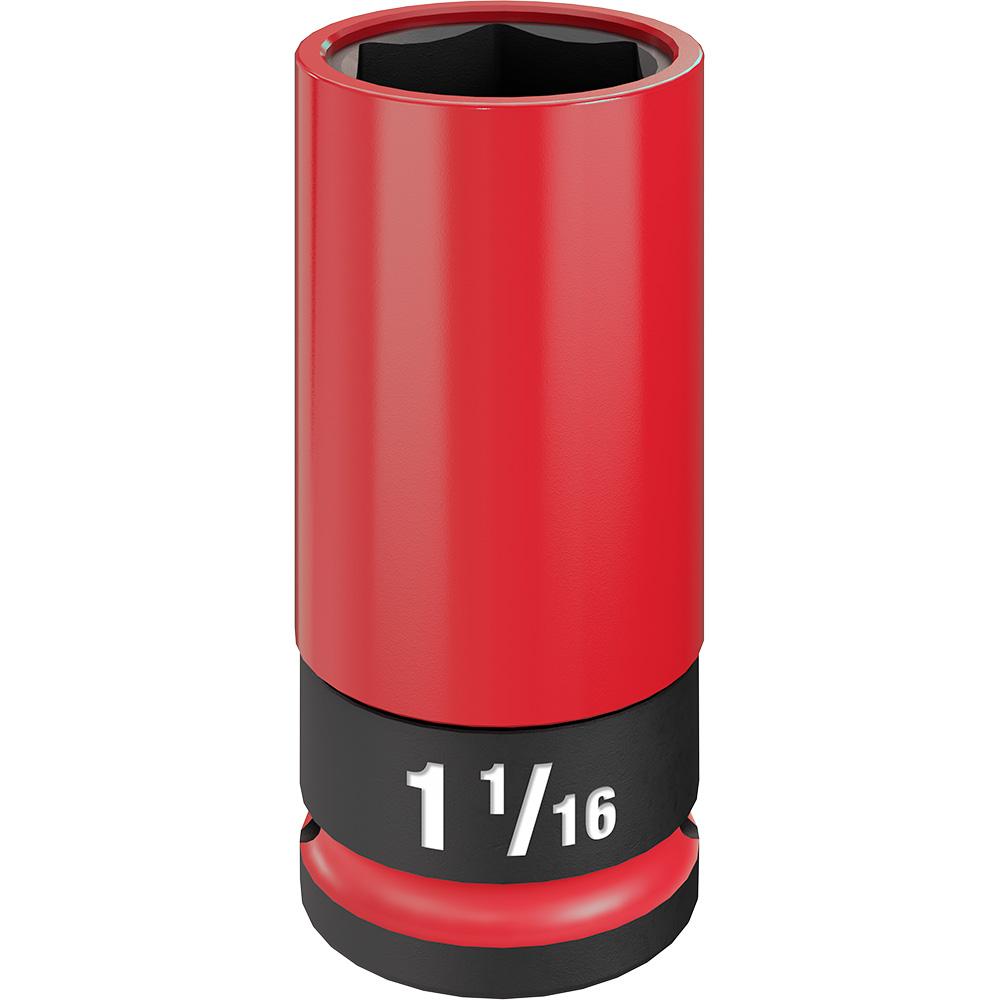 Douille pour écrous de roue SAE de 1 1/16 po pour clé à cliquet de 1/2 po