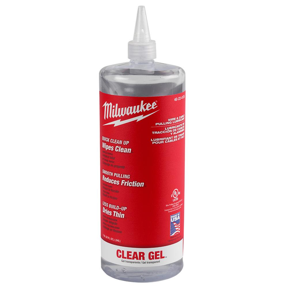 Lubrifiant gel clair pour le tirage de fils et de câbles