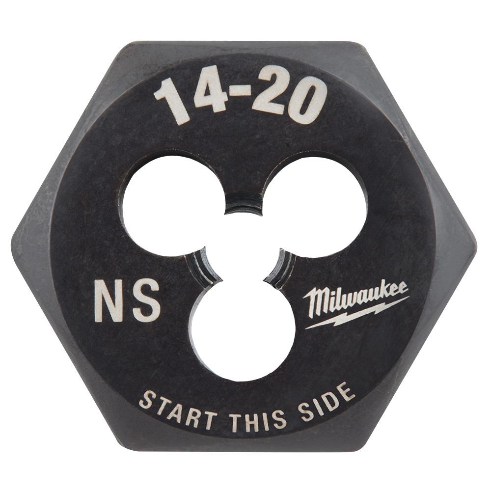 Filière hexagonale de 1 po – 14-20 NS