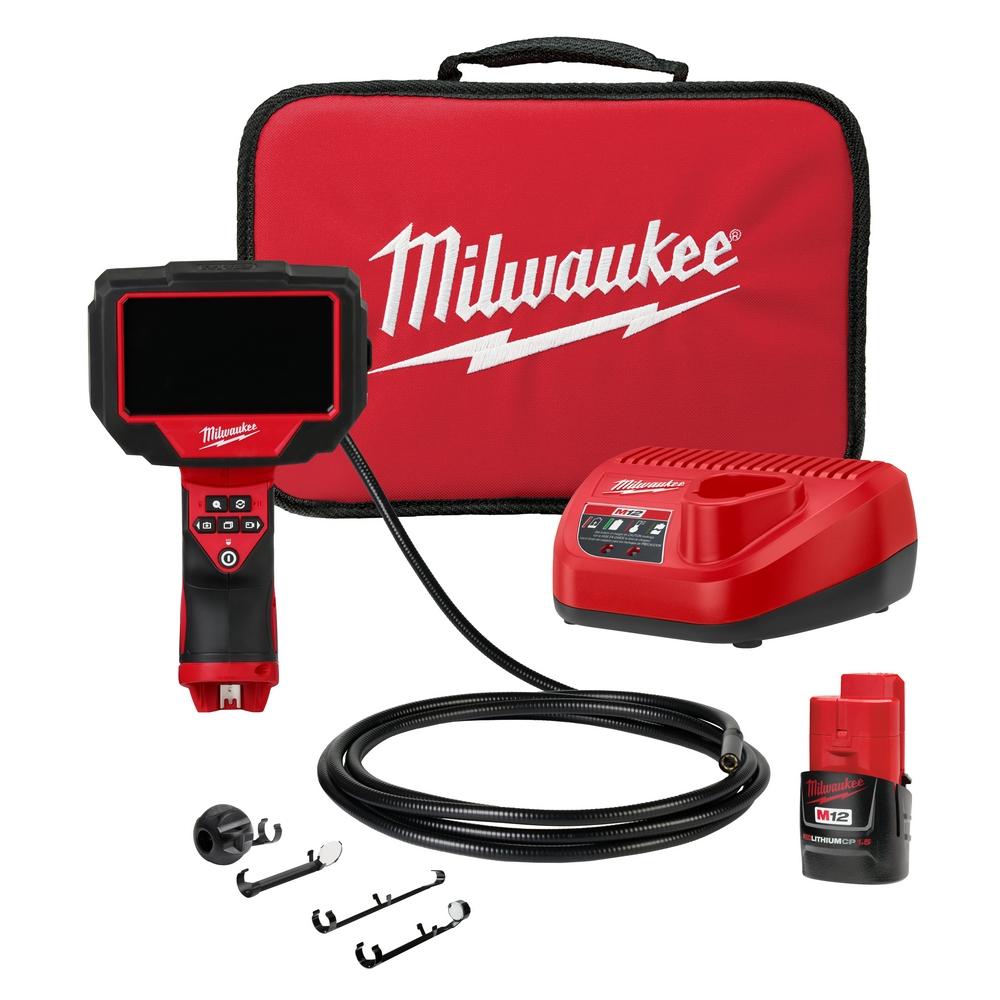 Caméra d’inspection M12MC M-SpectorMC 360 de 10 pi