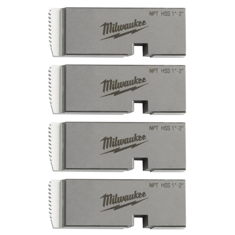 Matrices de filetage NPT universelles à haute vitesse pour acier inoxydable 1 po – 2 po