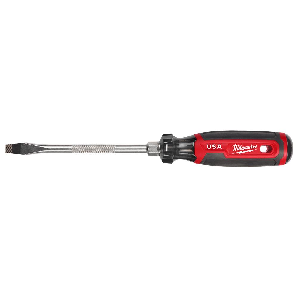 Tournevis pour vis à tête fendue de 5/16 po à manche coussiné et tige de 6 po (É.-U.)