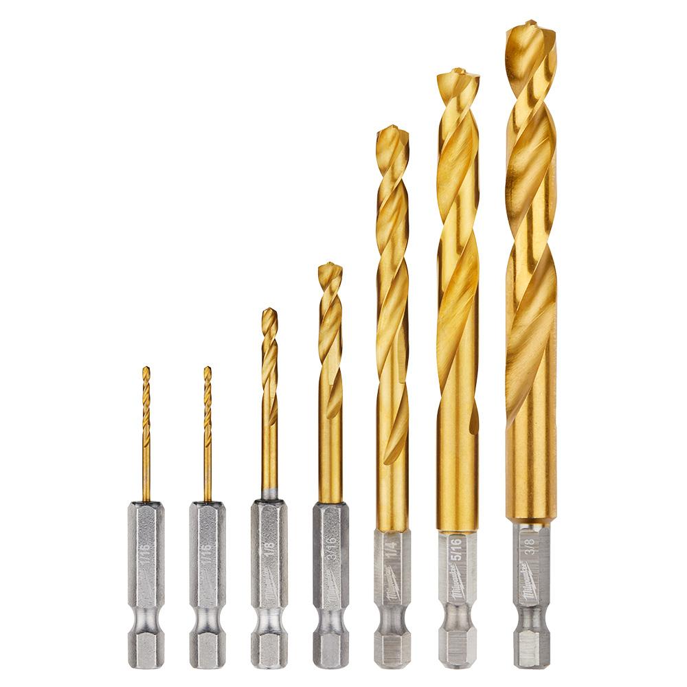 SHOCKWAVE TIN 7PC Drill Bit Set