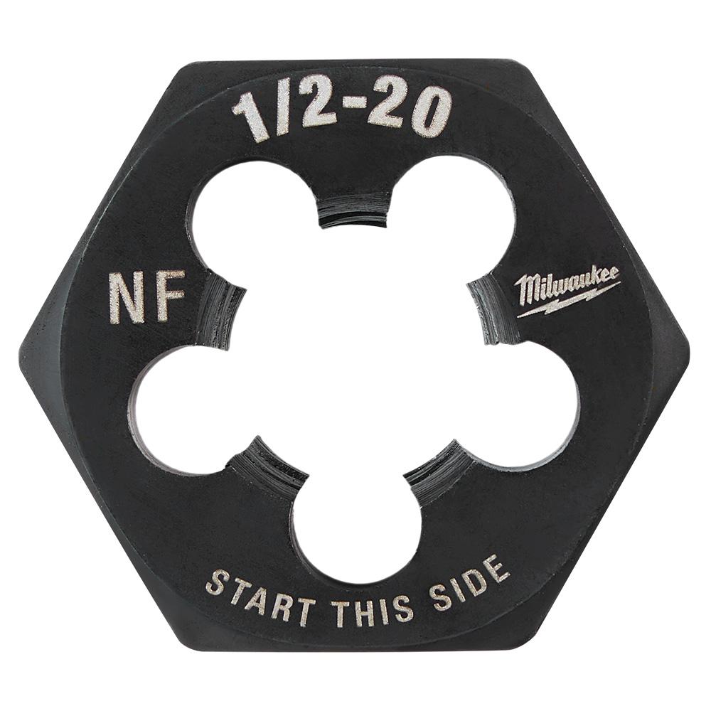 Filière hexagonale de 1 po – 1/2 po-20 NF