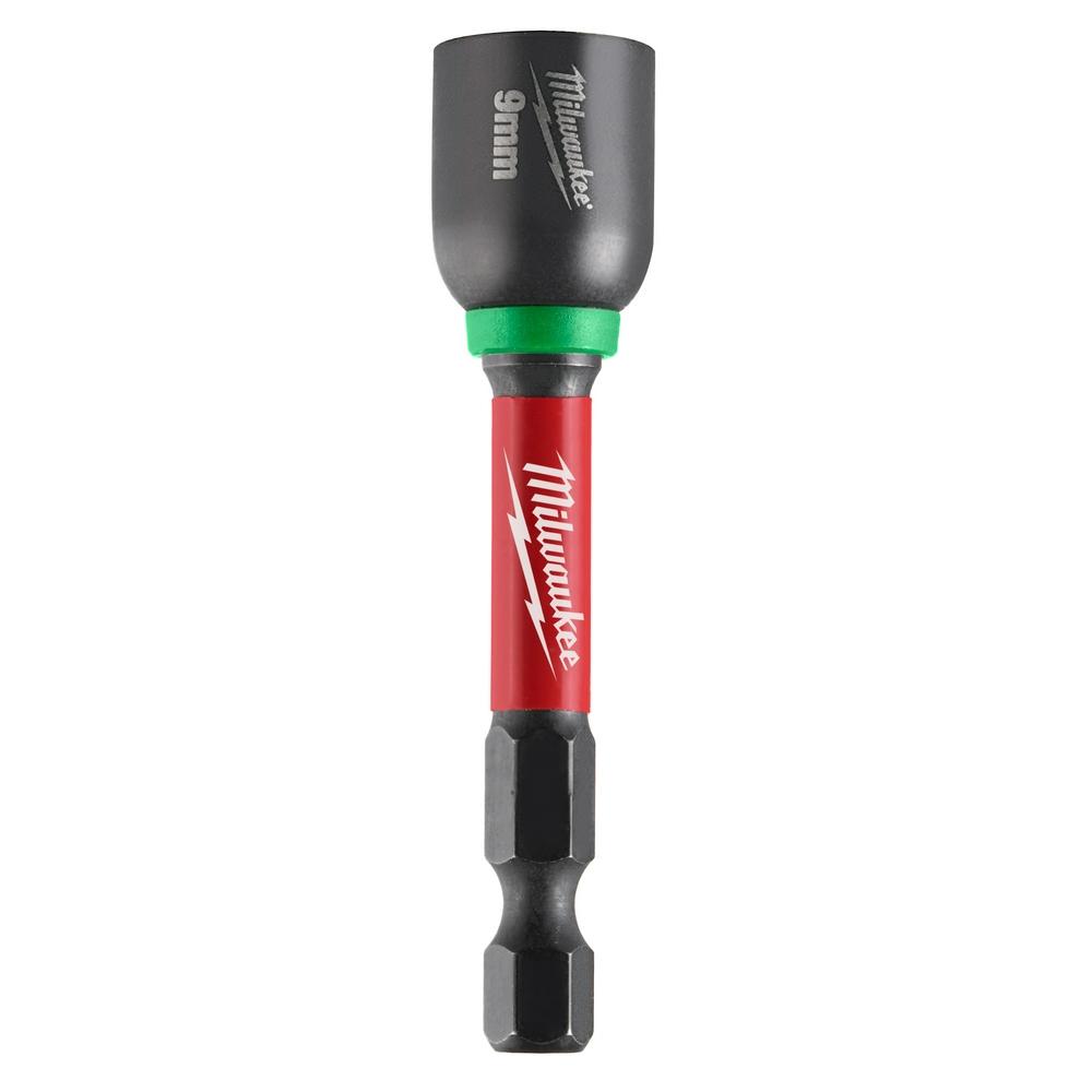 SHOCKWAVE Impact Duty™ 9MM x 2-9/16&#34; Conducteur d&#39;écrou magnétique BULK 10