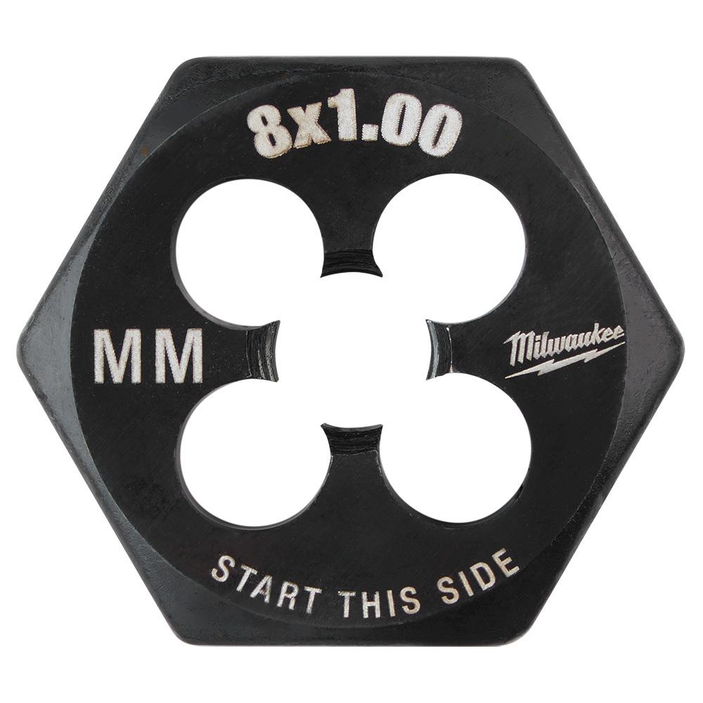 Filière hexagonale de 1 po – M8-1,00 mm