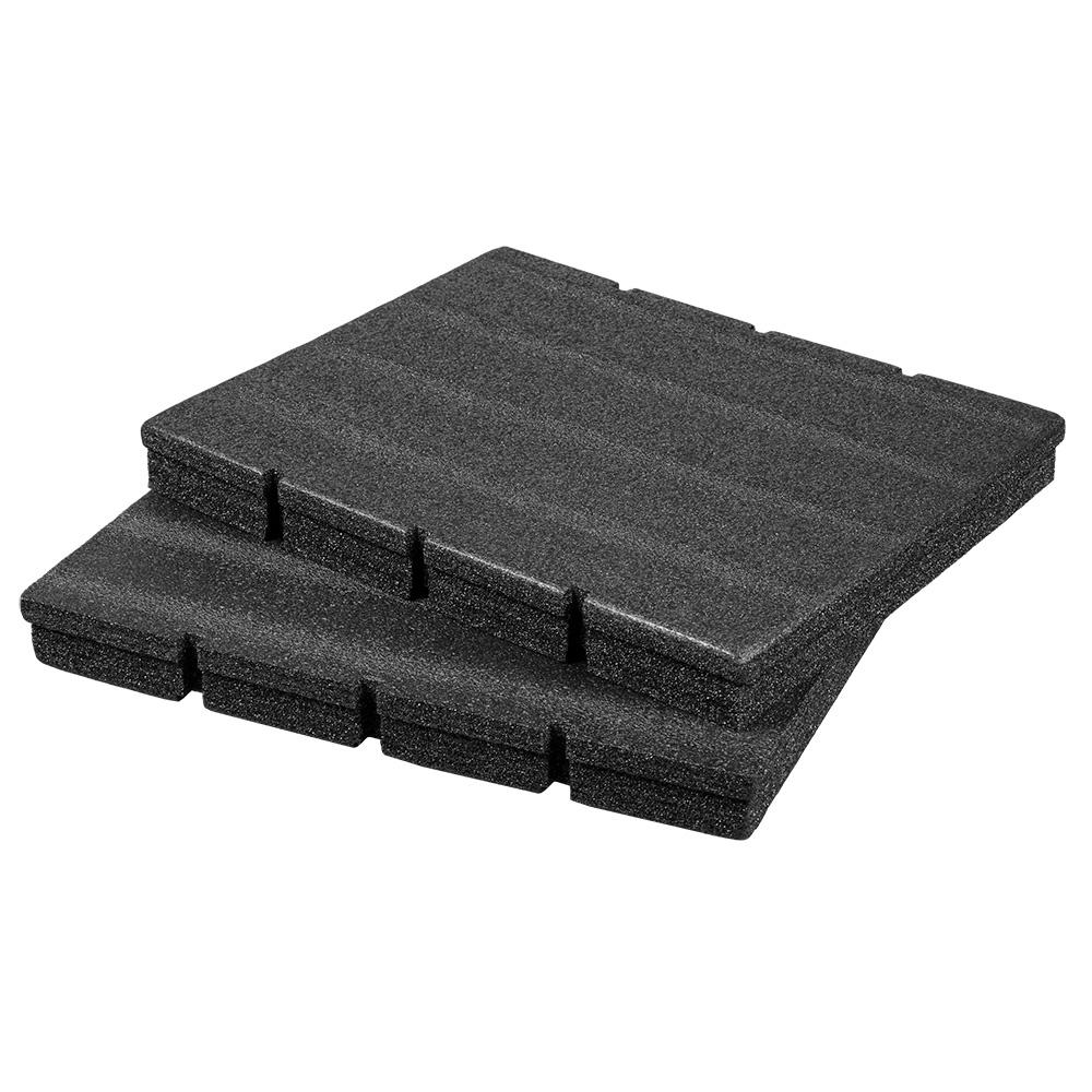 Insert en mousse personnalisable à profil bas pour boîtes à outils à tiroir PACKOUT™