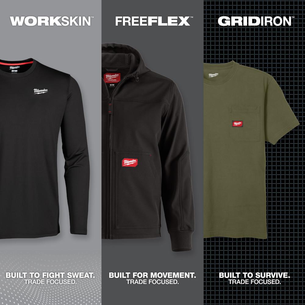 GRIDIRON™ T-Shirt à poche - Manches courtes Noir XL