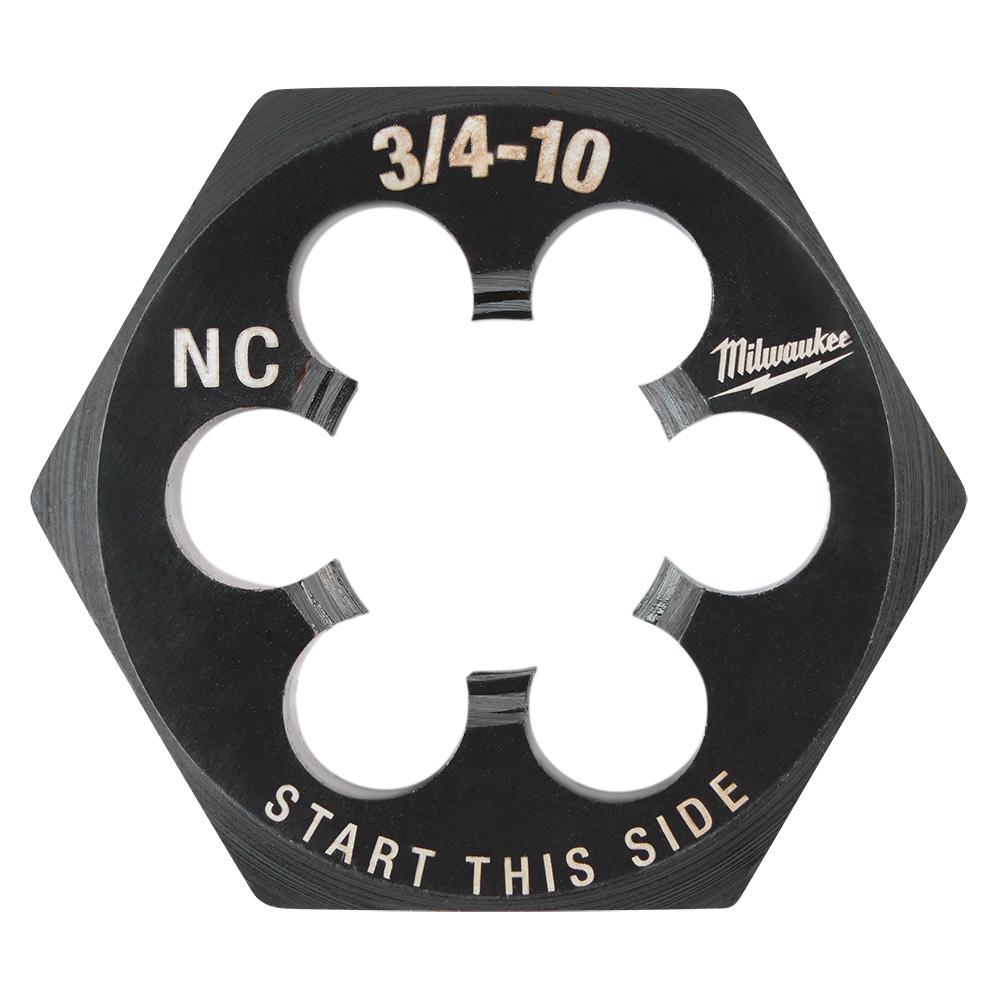 Filière hexagonale de 1 7/16 po – 3/4 po-10 NC
