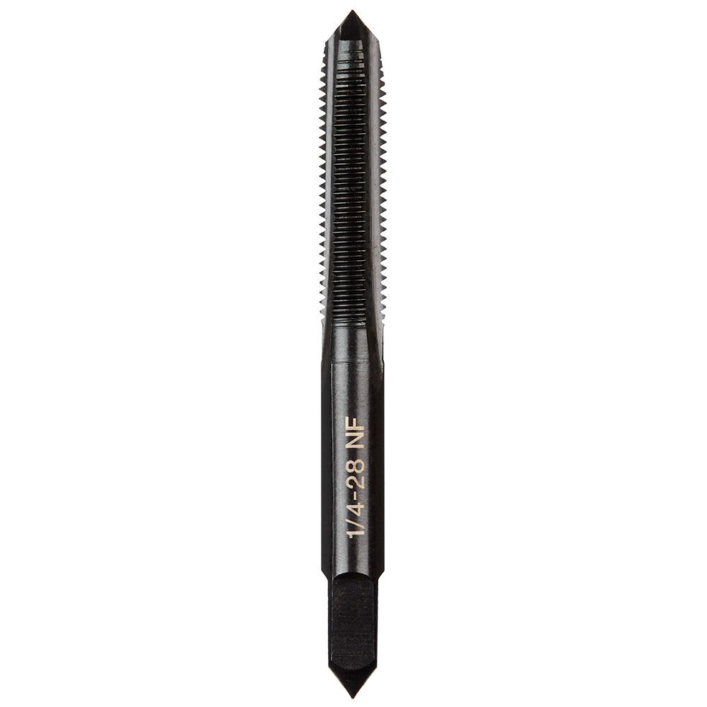 Taraud intermédiaire à goujure droite – 1/4 po-28 NF