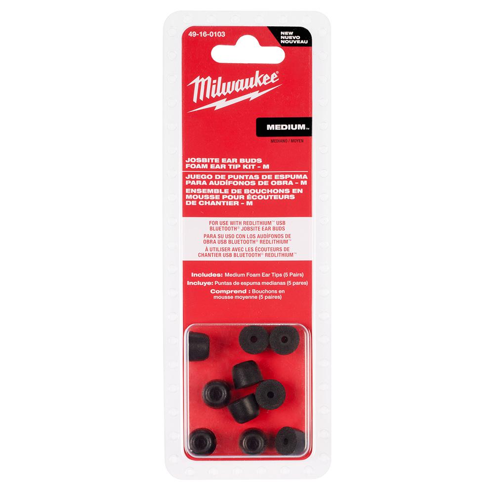 Kit d&#39;embouts d&#39;oreille en mousse pour chantier - M
