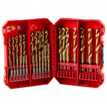 Milwaukee 48-89-4672 - Jeu de mèches en titane SHOCKWAVE Impact Duty™ RED HELIX™  - 29PC
