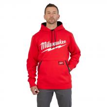 Milwaukee 352R-S - Pull à capuche poids moyen - Logo Rouge S