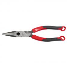 Milwaukee MT555 - Pinces à long bec de 8 po avec prise confortable (É.-U.)