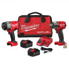 Milwaukee 3010-22 - Kit combiné automobile M18 FUEL™ 1/2" HTIW & 3/8" MTIW