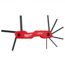 Milwaukee 48-22-2181 - Jeu de 9 clés hexagonales pliantes - SAE