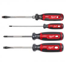 Milwaukee MT200-4 - Ensemble de 4 tournevis à manche coussiné (É.-U.)